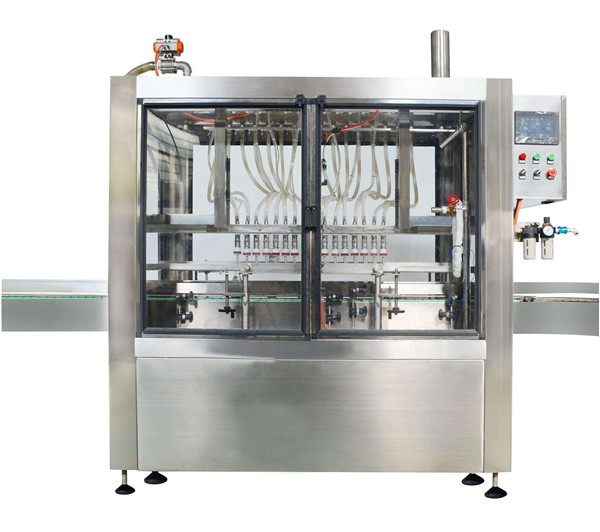 Popoln avtomatski stroj za polnjenje kozmetičnih krem z 10 glavo