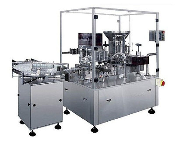 Stroj za polnjenje suhega praška