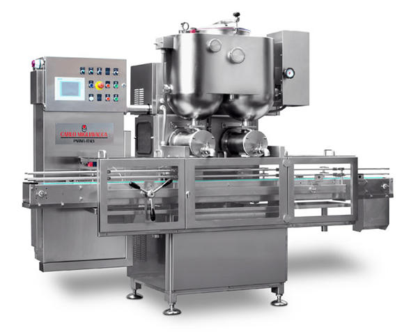 Polavtomatski stroj za polnjenje džema z dvojnimi glavami 