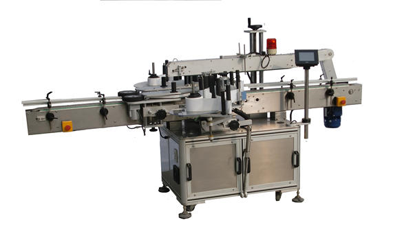 Dvostranski stroj za etiketiranje plastične steklenice za šampon